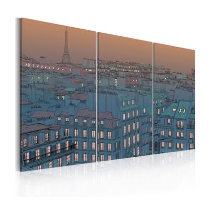 Tavla Arkiio Paris The City Goes To Sleep