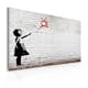 Tavla Arkiio Girl With TV Banksy 60x40