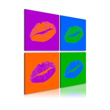 Tavla Arkiio Kisses Popkonst