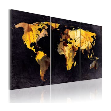 Tavla Arkiio Världskartan Kvicksand