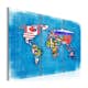 Tavla Arkiio Flags Of The World Triptych