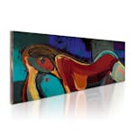 Handmålad Tavla Arkiio Eftermiddagslur 120x60