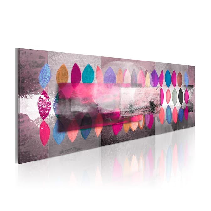 Handmålad Tavla Arkiio Color Trends 120x40