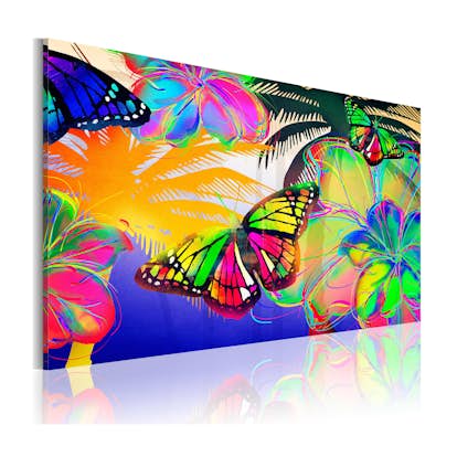 Tavla Arkiio Exotic Butterflies
