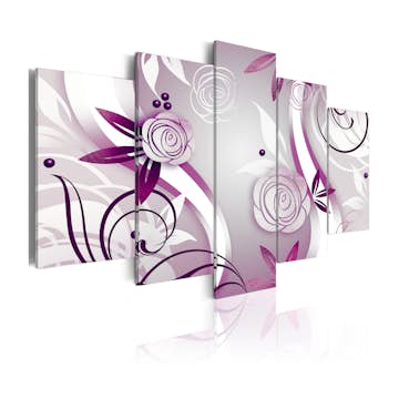 Tavla Arkiio Violet Roses