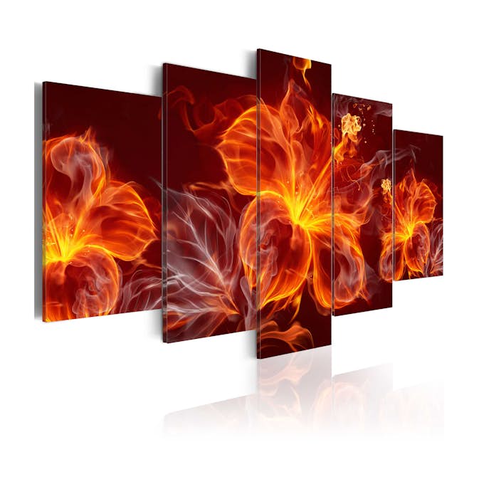 Tavla Arkiio Fiery Flowers