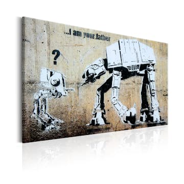 Tavla Arkiio I Am Your Father By Banksy