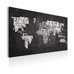 Tavla Arkiio World Map Spanish Geography