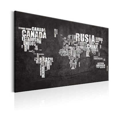 Tavla Arkiio World Map Spanish Geography