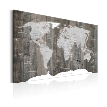 Tavla Arkiio World Map Wooden World