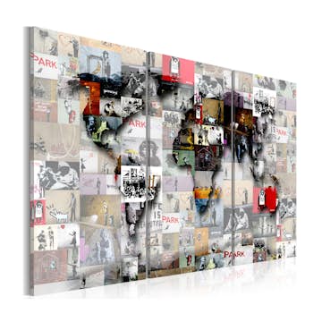 Tavla Arkiio Modern World's Map