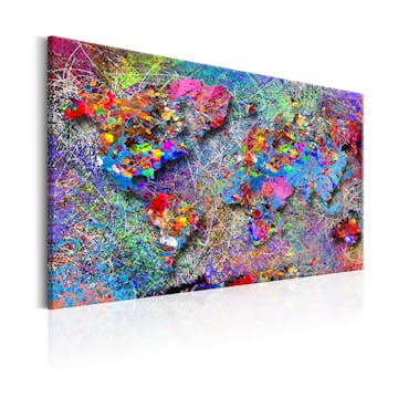 Tavla Arkiio Map Jackson Pollock Inspiration