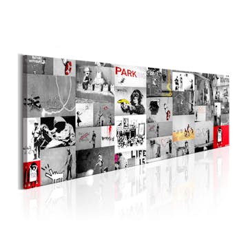 Tavla Arkiio Street Art Banksy II