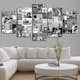 Tavla Arkiio Banksy Graffiti Collage IV