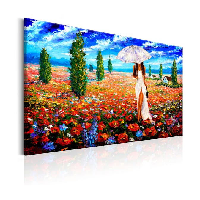 Tavla Arkiio Woman With Umbrella