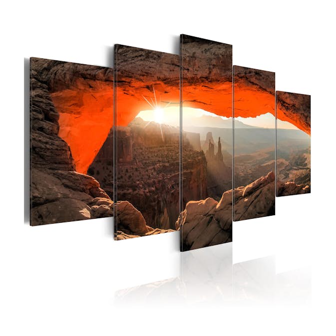 Tavla Arkiio Mesa Arch Canyonlands National Park USA