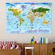 Tavla Arkiio Children's Map Colourful Travels