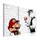 Tavla Arkiio Mario Bros Banksy