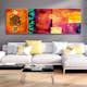 Tavla Arkiio Orange Abstraction