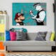 Tavla Arkiio Banksy On Wood