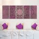 Tavla Arkiio Pink Mandala