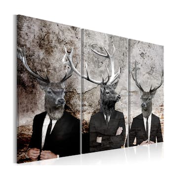 Tavla Arkiio Deer In Suits I
