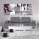 Tavla Arkiio Banksy Life Is Beautiful