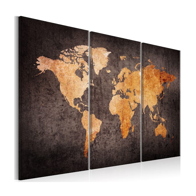 Tavla Arkiio Chestnut World Map