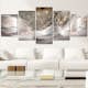 Tavla Arkiio Modern Dandelions Beige Wide 5 delar
