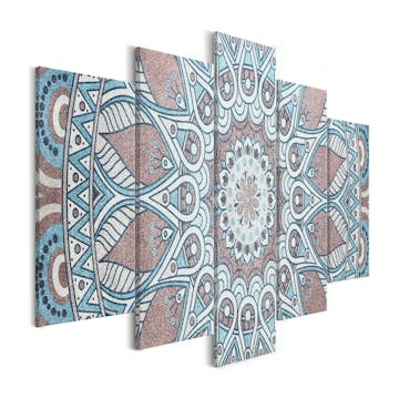 Tavla Arkiio Oriental Circle Wide 5 delar