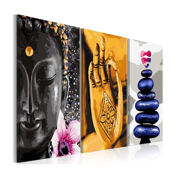 Tavla Arkiio Oriental Triptych 3 delar