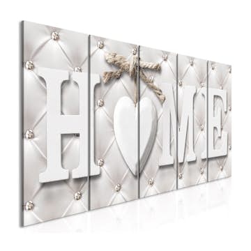 Tavla Arkiio Quilted Home 5 delar