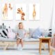 Tavla Arkiio Funny Giraffes 3 delar