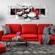Tavla Arkiio Shiny Stones Wide Red 5 delar