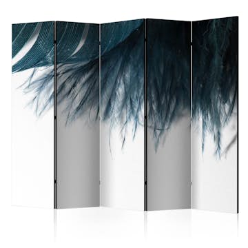 Rumsavdelare Arkiio Dark Blue Feather II 225x172 cm
