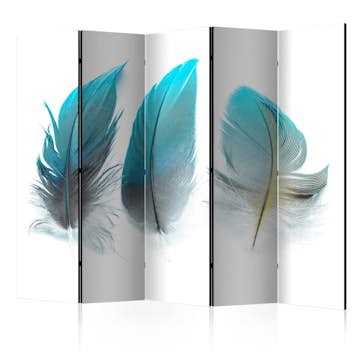 Rumsavdelare Arkiio Blue Feathers II 225x172 cm