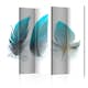 Rumsavdelare Arkiio Blue Feathers II 225x172 cm