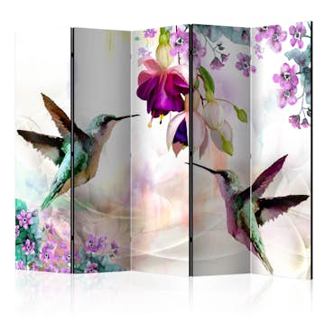 Rumsavdelare Arkiio Hummingbirds and Flowers II 225x172 cm