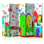 Rumsavdelare Arkiio Happy Farm II Flerfärgad 225x172 cm