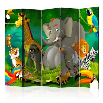 Rumsavdelare Arkiio Colourful Safari II 225x172 cm