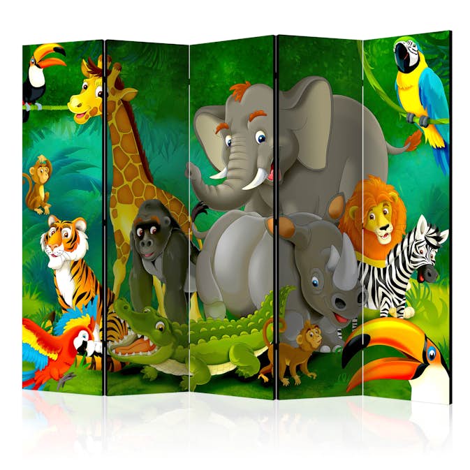 Rumsavdelare Arkiio Colourful Safari II 225x172 cm