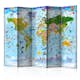 Rumsavdelare Arkiio World Map for Kids II 225x172 cm