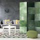 Rumsavdelare Arkiio Green Puzzle 135x172 cm