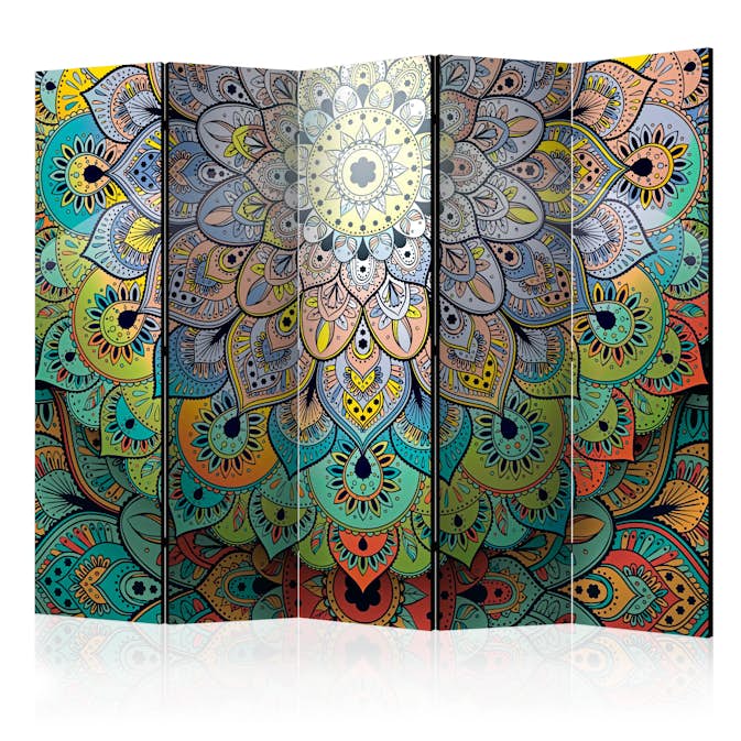 Rumsavdelare Arkiio Colourful Stained Glass II 225x172 cm