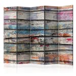 Rumsavdelare Arkiio Colourful Wood II 225x172 cm