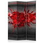 Rumsavdelare Arkiio Red Ink Blot 135x172 cm