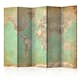 Rumsavdelare Arkiio Turquoise World Map 225x172 cm