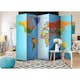 Rumsavdelare Arkiio Colourful Geography 225x172 cm