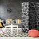 Rumsavdelare Arkiio Black Stones 135x172 cm