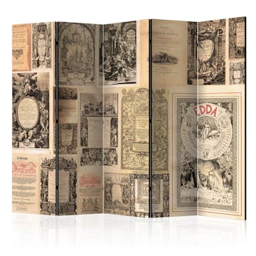 Rumsavdelare Arkiio Vintage Books II 225x172 cm